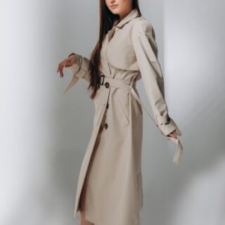 Double-Breasted Trench Coat