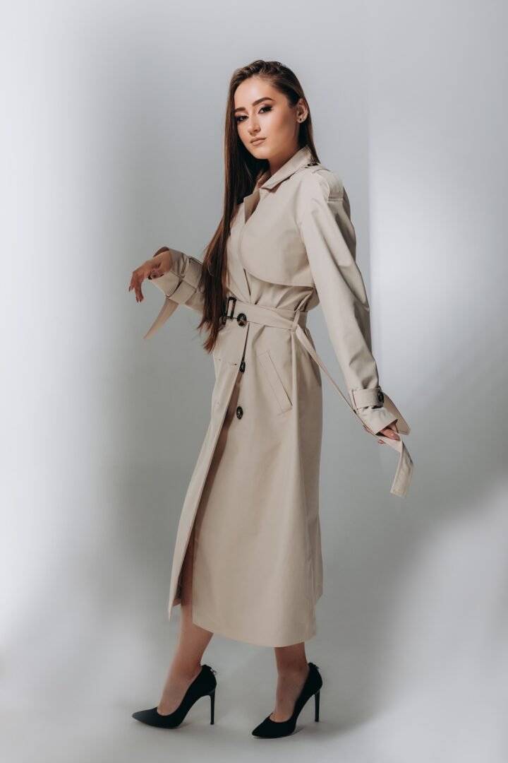 Double-Breasted Trench Coat