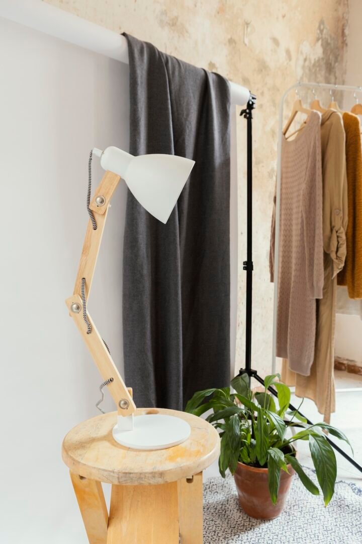 Scandinavian floor lamp