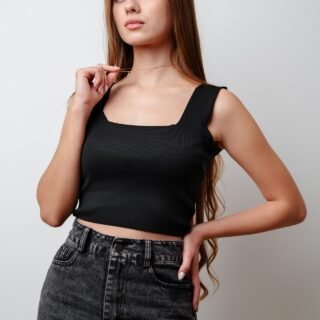 Stretch strap top