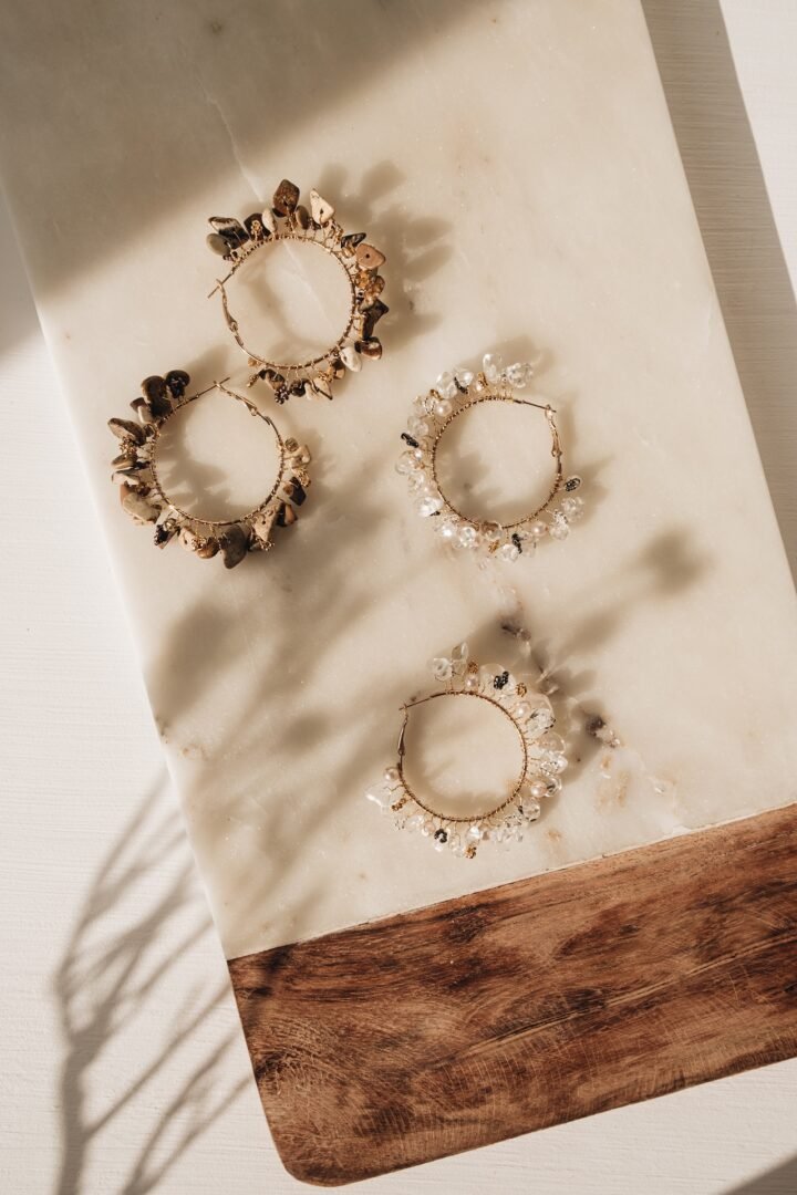 Luxury handmade earrings